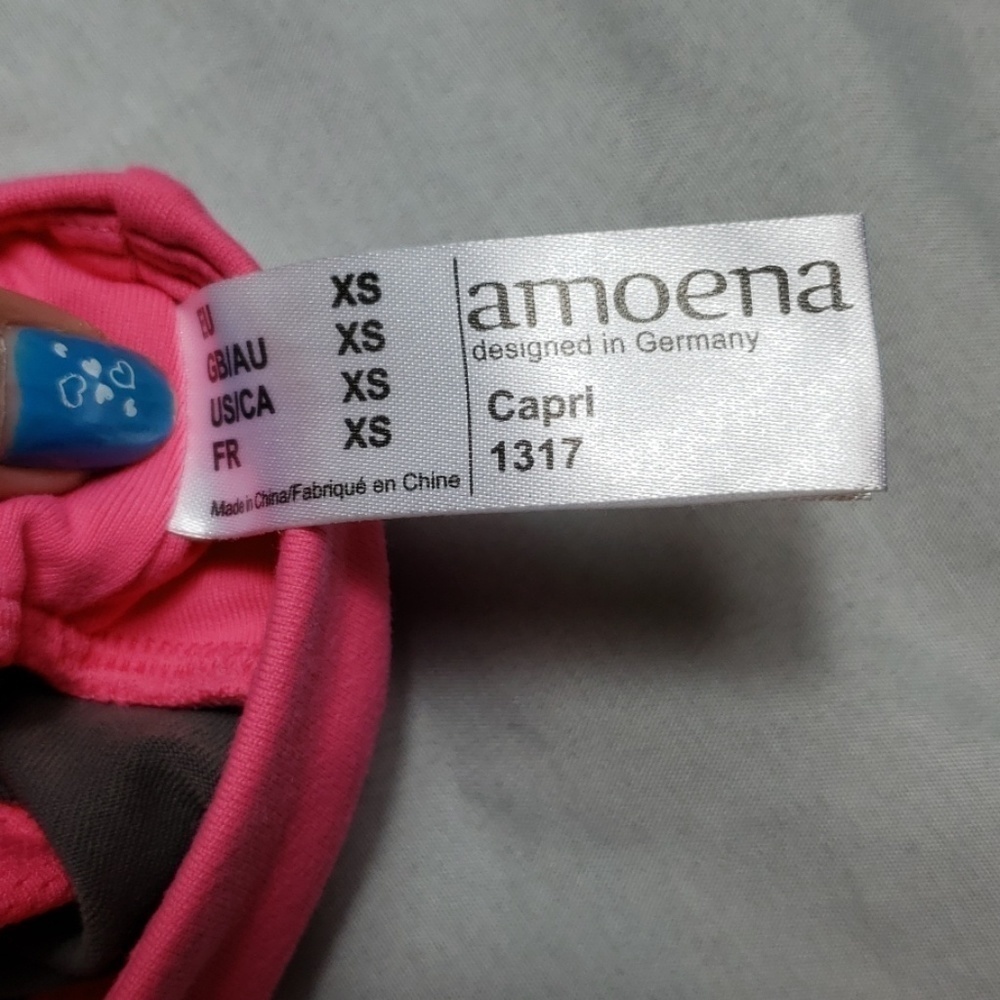 NWT amoena active wear capris size XS - Picture 5 of 5